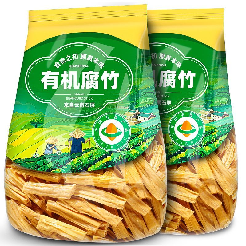滇二娃 有机腐竹200g