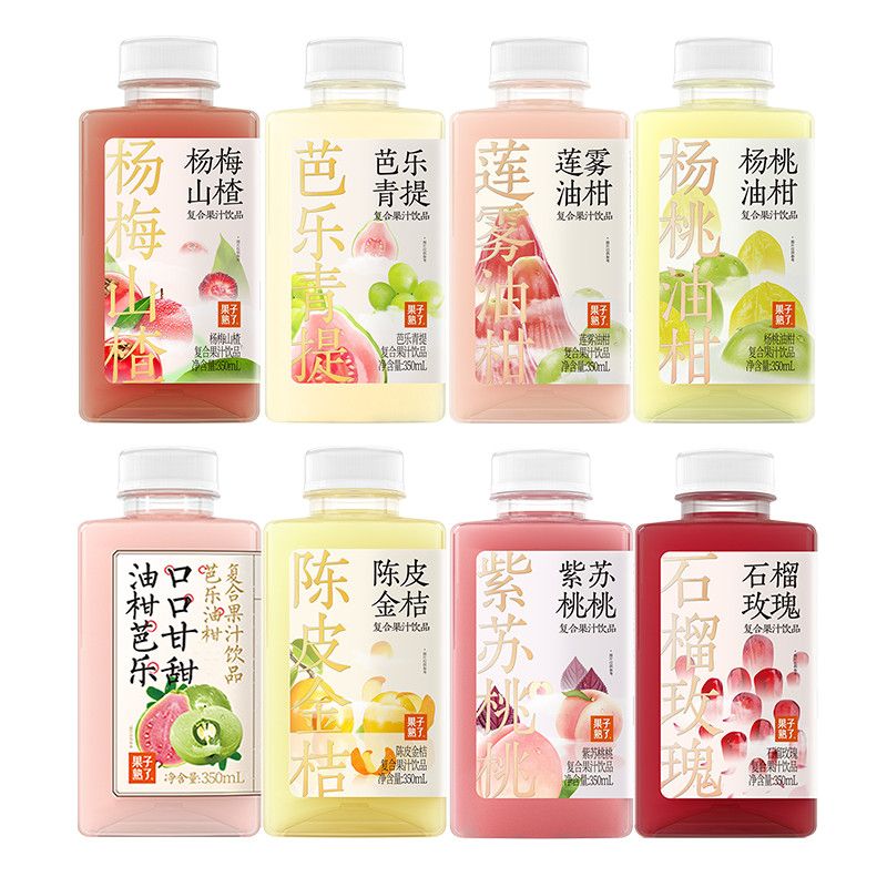 果子熟了 复合果汁饮料350ml*8瓶