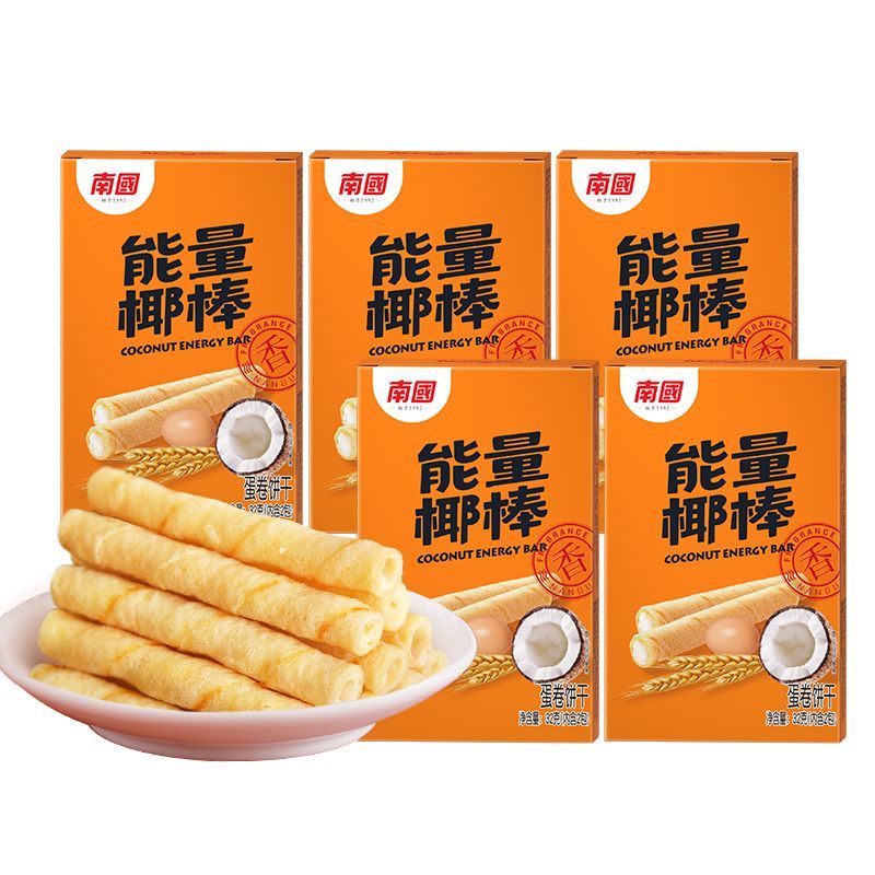 海南特产南国 能量椰棒32g*6盒