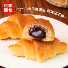 桃李可可 爆了小牛角面包巧克力夹心20小袋
