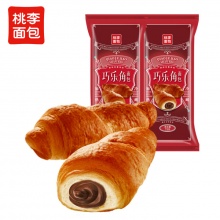 桃李 巧乐角面包巧克力夹心600g