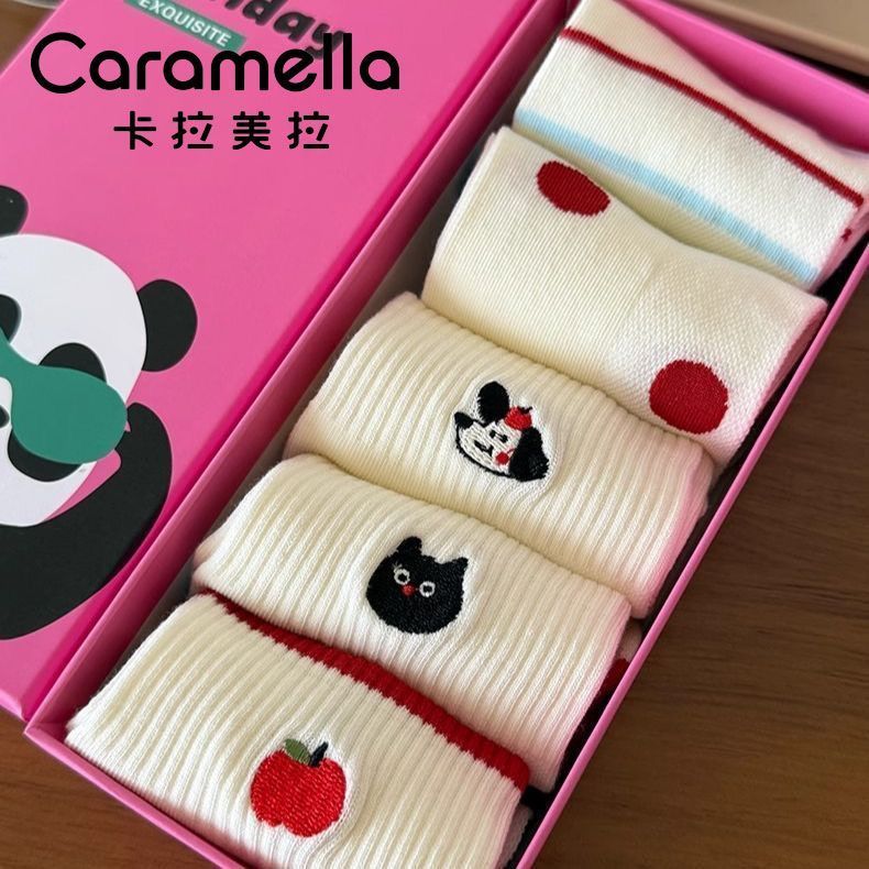 CARAMELLA 女夏季薄款10双
