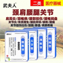 武夫人 关节型膏药贴10片