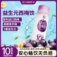 轻上 益生元西梅饮60ml*10瓶