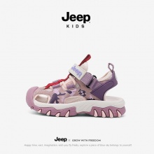 JEEP 儿童软底包头沙滩鞋