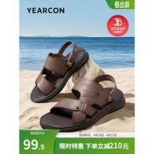 意尔康 男 凉鞋沙滩鞋