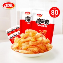 卫龙 香辣魔芋爽约80小包 720g