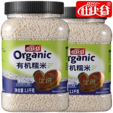 壮状谷 东北有机糯米1100g*1罐