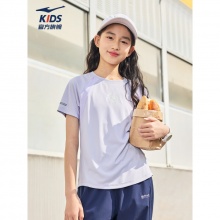 鸿星尔克 女童短袖