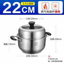 爱仕达 汤蒸锅22CM