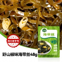 吉香居 野山椒海带丝48g*10袋