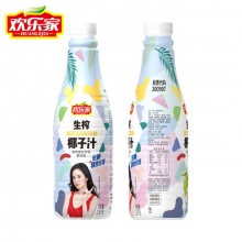 欢乐家 椰子汁1.25kg*2瓶 