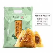 西安饭庄 粽子100g*6个