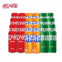 可乐雪碧芬达330ml*24罐