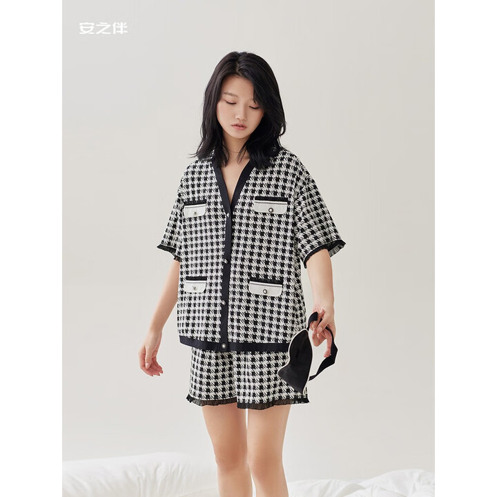 安之伴 短袖短裤家居服套装