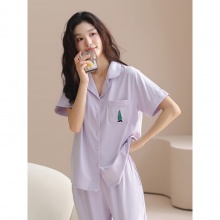 芬腾 情侣纯棉睡衣家居服套装