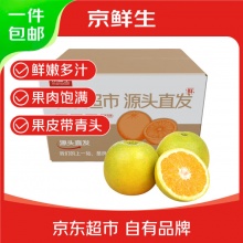 京鲜生 秭归夏橙净重4.5斤 单果110g起 