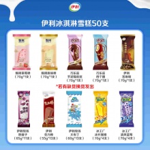 伊利 冰淇淋组合50支