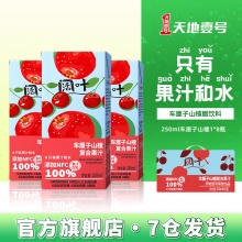 天地壹号 阔叶车厘子山楂果汁饮品 250ml*8盒