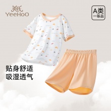英氏 儿童空调家居服套装