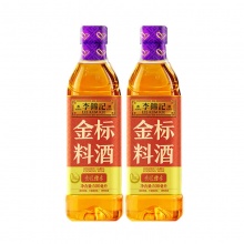 李锦记 金标料酒500ml*2瓶