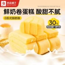 良品铺子 鲜奶蛋糕卷500g