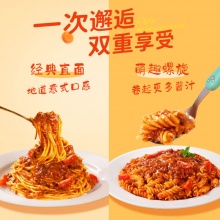 小熊驾到 螺旋意面3袋+直条意面3袋 205g*6袋