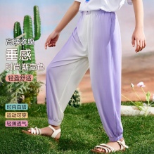 ASK junior 女童凉感冰皮裤