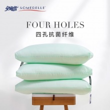 安睡宝 低枕+中枕1对