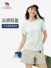 骆驼 男女速干运动T恤