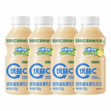 蒙牛 优益C青柠椰子味  330g*4瓶
