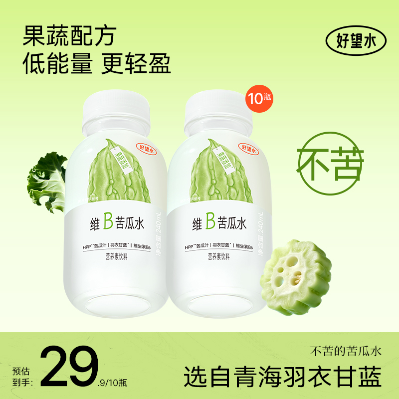 好望水 水果蔬汁240ml*10瓶