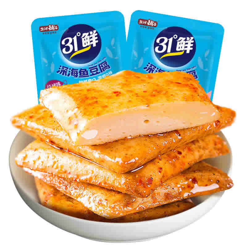 盐津铺子 鱼豆腐30包