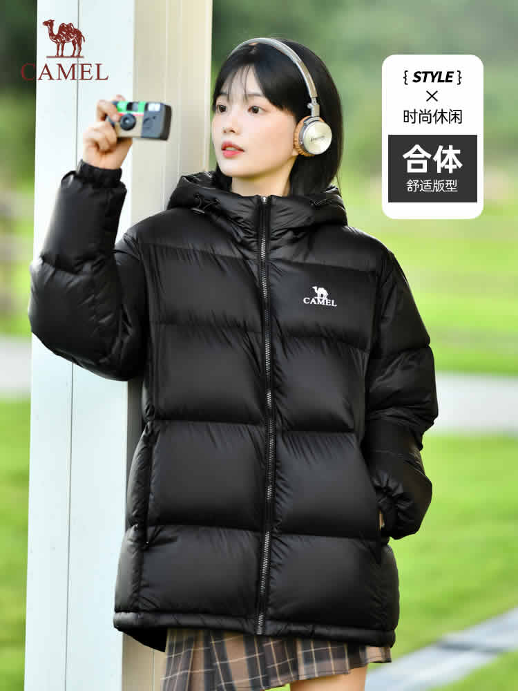 骆驼 火山羽绒服