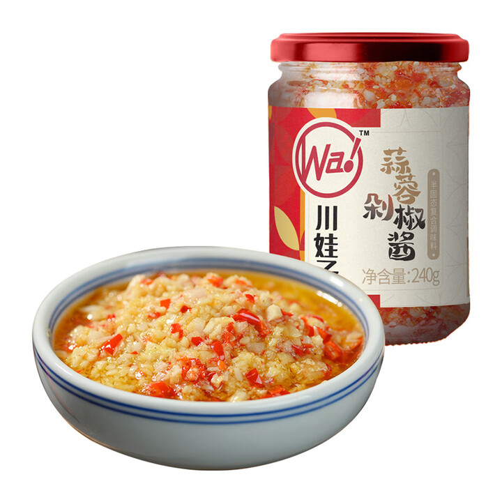 川娃子 剁椒蒜蓉酱240g