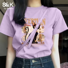 班尼路 女纯棉短袖T恤