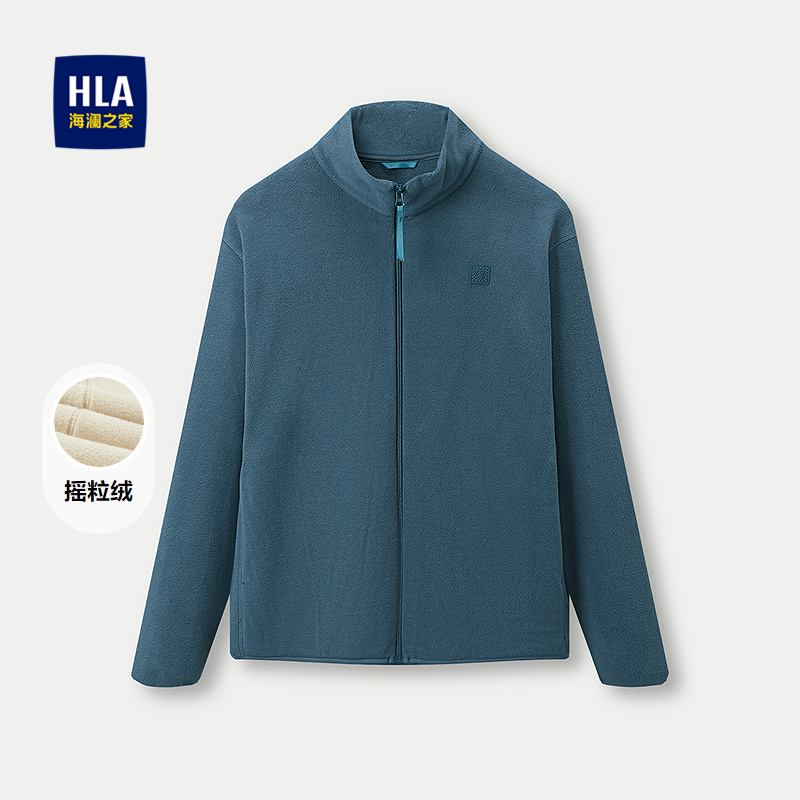 HLA/海澜之家 男摇粒绒夹克