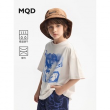 MQD 男女童短袖T恤 