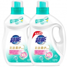 超能 花漾柔护洗衣液3kg*2瓶