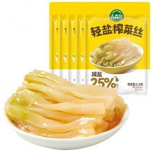 吉香居 轻盐榨菜丝61.8g*5袋