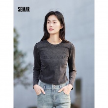 森马 女短款长袖T恤合辑