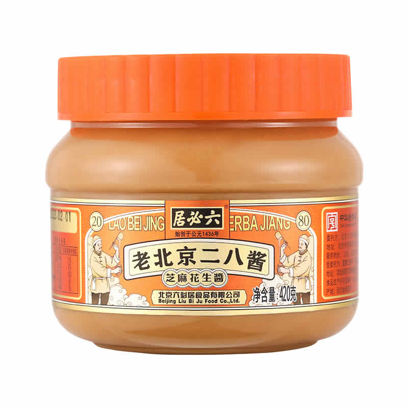 六必居 花生芝麻酱420g