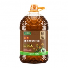长寿花 低芥酸浓香菜籽油6.08L